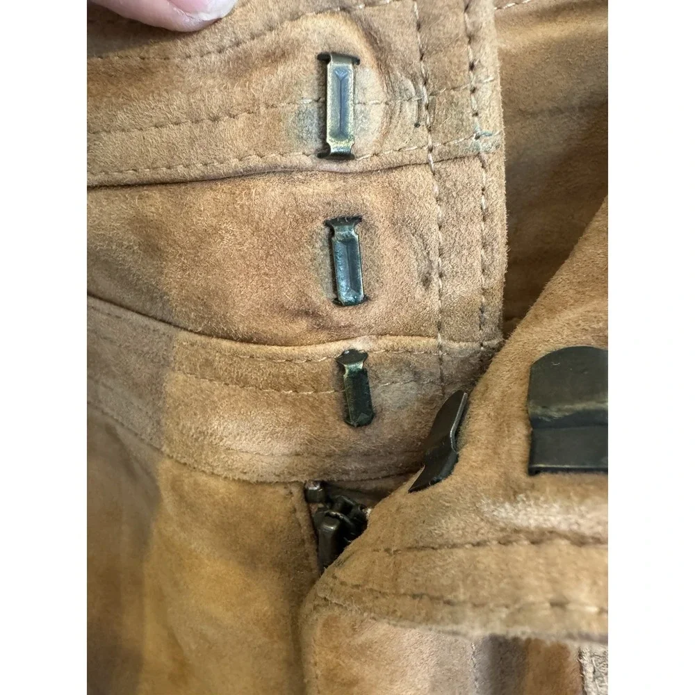 Free People Livin For Love‎ Suede Skirt Size 8 Pls Read Description